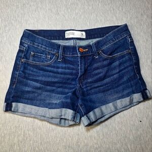 Abercrombie & Fitch Blue Jean Shorts